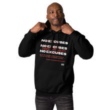 Load image into Gallery viewer, No Excuses Unisex Hoodie
