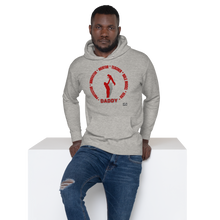 Load image into Gallery viewer, Daddy is...Unisex Hoodie (red)
