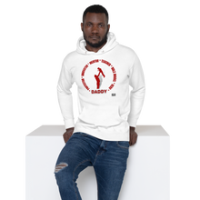 Load image into Gallery viewer, Daddy is...Unisex Hoodie (red)
