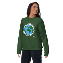 Load image into Gallery viewer, I Was Created To CHANGE THE WORLD v2 Unisex Premium Sweatshirt
