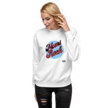 Load image into Gallery viewer, Moms Rock Unisex Premium Sweatshirt
