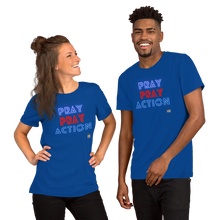 Load image into Gallery viewer, PRAY ACTION Unisex t-shirt
