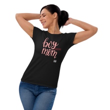 Load image into Gallery viewer, Boy Mom Women&#39;s short sleeve t-shirt
