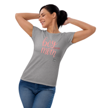 Load image into Gallery viewer, Boy Mom Women&#39;s short sleeve t-shirt
