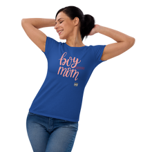 Load image into Gallery viewer, Boy Mom Women&#39;s short sleeve t-shirt
