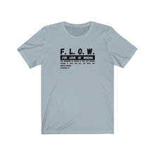 Load image into Gallery viewer, F.L.O.W. Faded Logo Unisex Jersey Short Sleeve Tee
