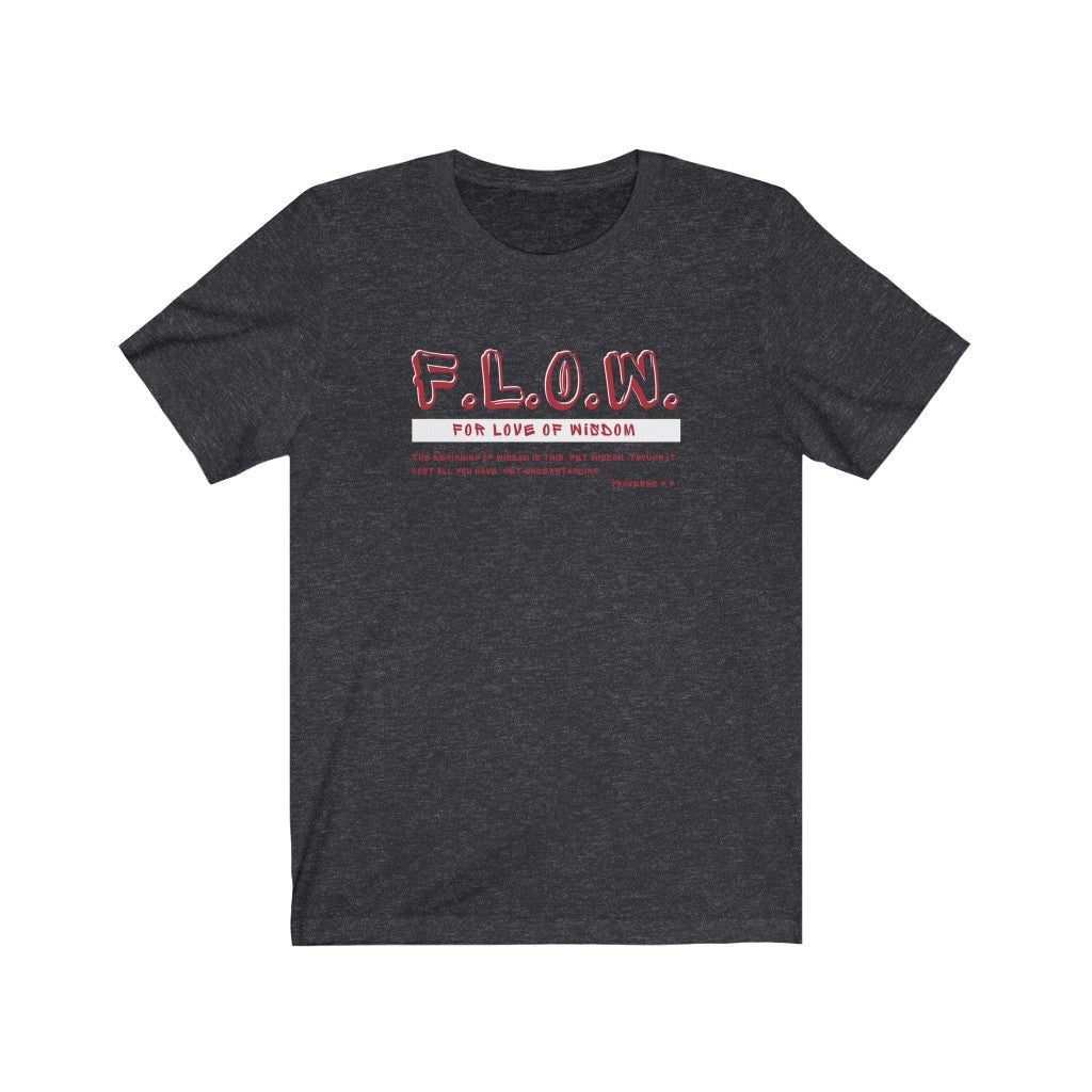 GRAFFITI F.L.O.W. ( red) ORIGINAL Short Sleeve Tee