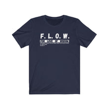 Load image into Gallery viewer, F.L.O.W. Marked Unisex Jersey Short Sleeve Tee
