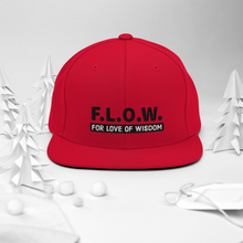 Load image into Gallery viewer, F.L.O.W. Snapback Hat
