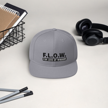 Load image into Gallery viewer, F.L.O.W. Snapback Hat
