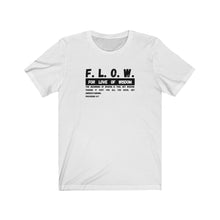 Load image into Gallery viewer, F.L.O.W. Faded Logo Unisex Jersey Short Sleeve Tee
