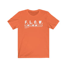 Load image into Gallery viewer, F.L.O.W. Marked Unisex Jersey Short Sleeve Tee
