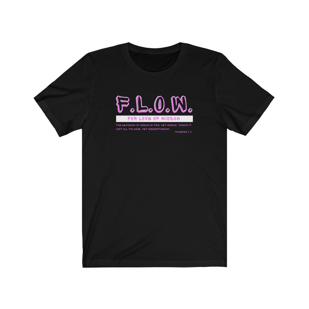 GRAFFITI F.L.O.W (pink) ORIGINAL Short Sleeve Tee