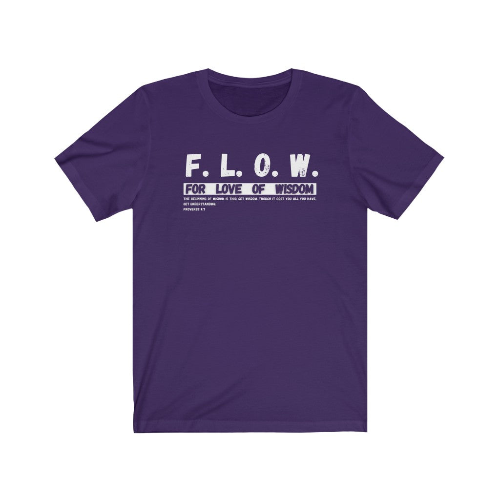 F.L.O.W. Marked Unisex Jersey Short Sleeve Tee