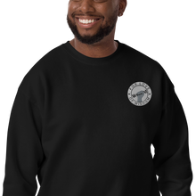 Load image into Gallery viewer, F.L.O.W. Badge Unisex Premium Sweatshirt
