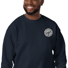 Load image into Gallery viewer, F.L.O.W. Badge Unisex Premium Sweatshirt
