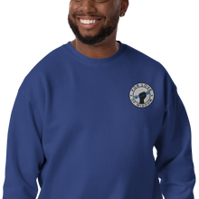 Load image into Gallery viewer, F.L.O.W. Badge Unisex Premium Sweatshirt
