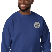 Load image into Gallery viewer, F.L.O.W. Badge Unisex Premium Sweatshirt
